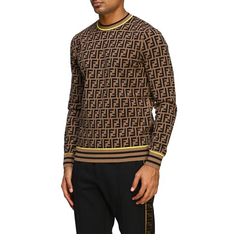 fendi men's crew neck|Men's Crew.